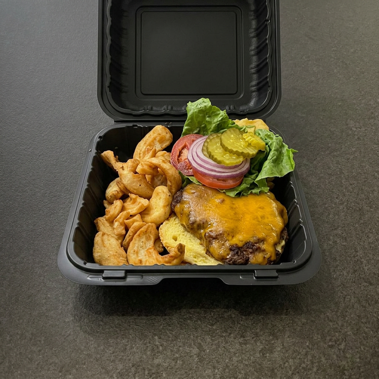 Indulge in Our Beer Cheese Burger